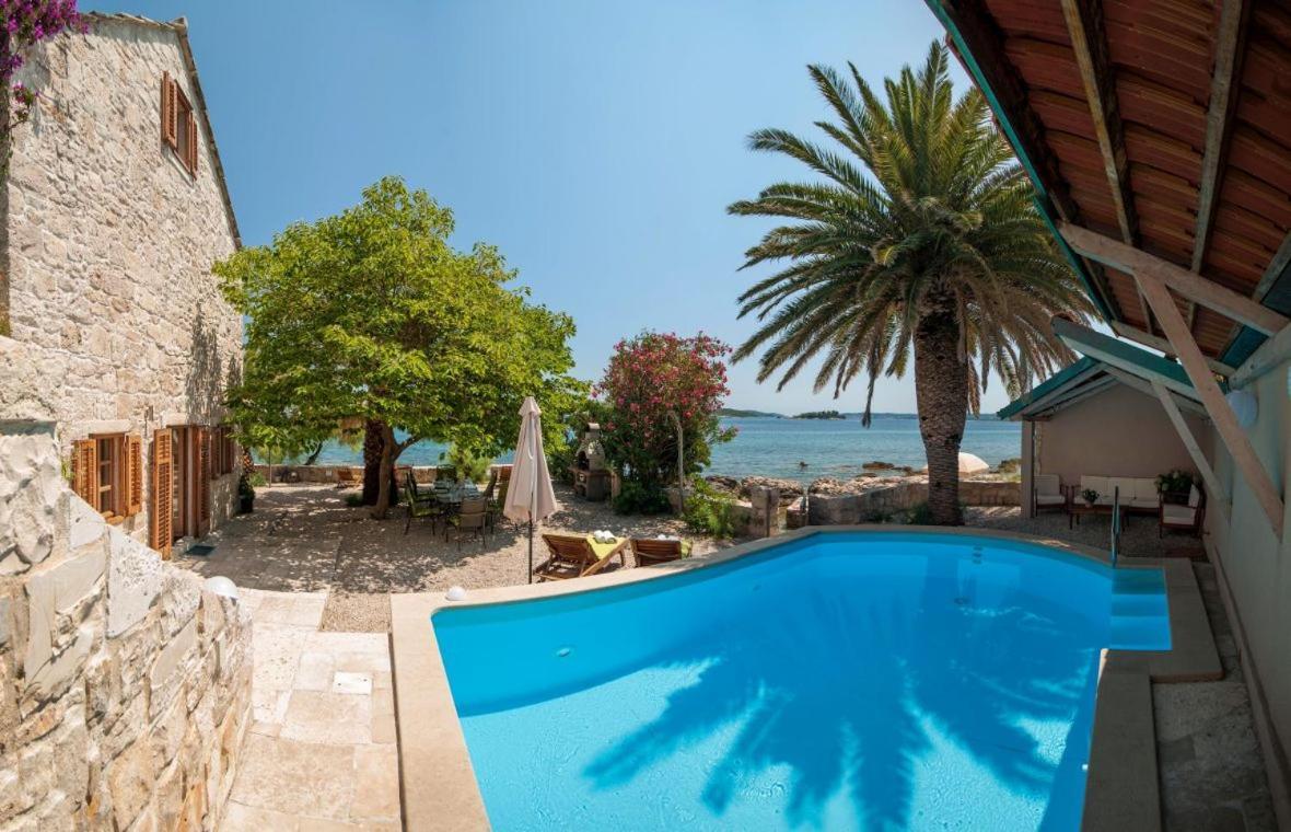 Luxury Beachfront Villa Mare With Private Pool At The Beach Orebic - Peljesac Luaran gambar