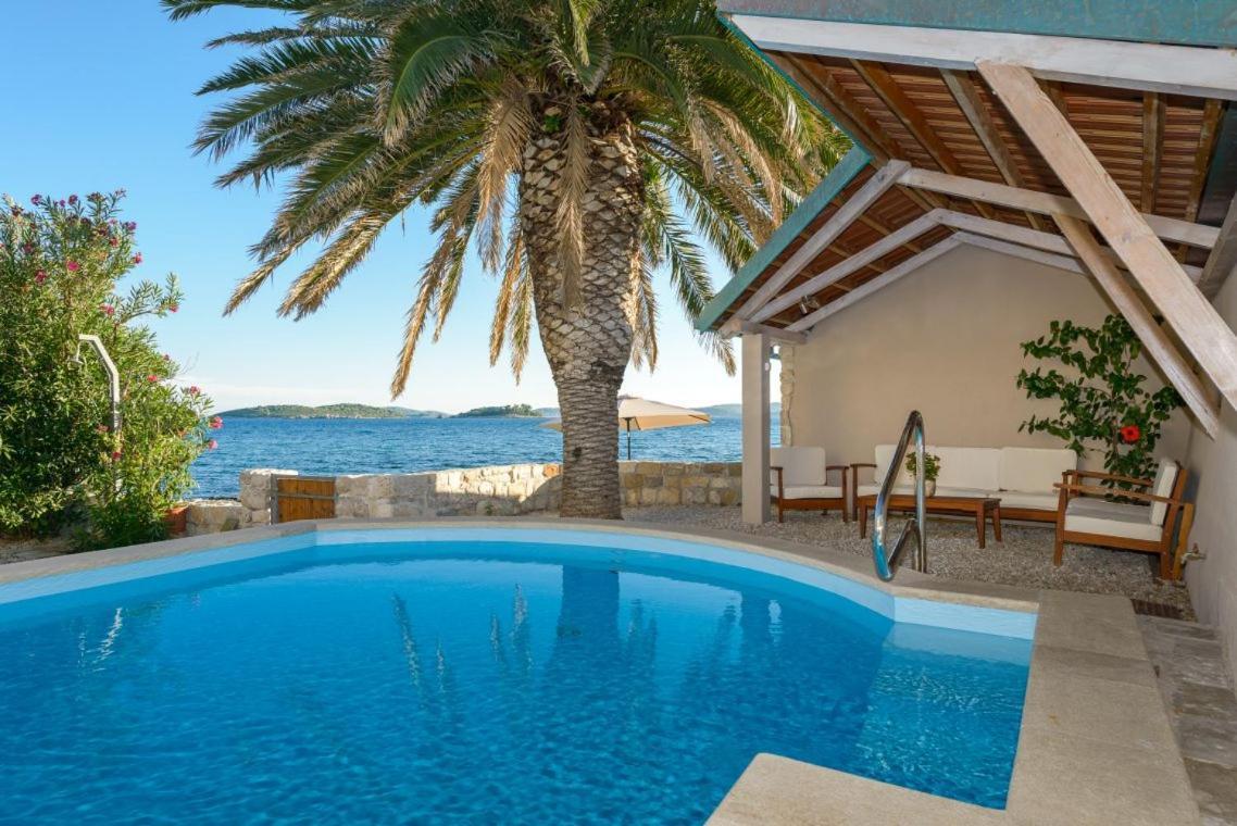 Luxury Beachfront Villa Mare With Private Pool At The Beach Orebic - Peljesac Luaran gambar