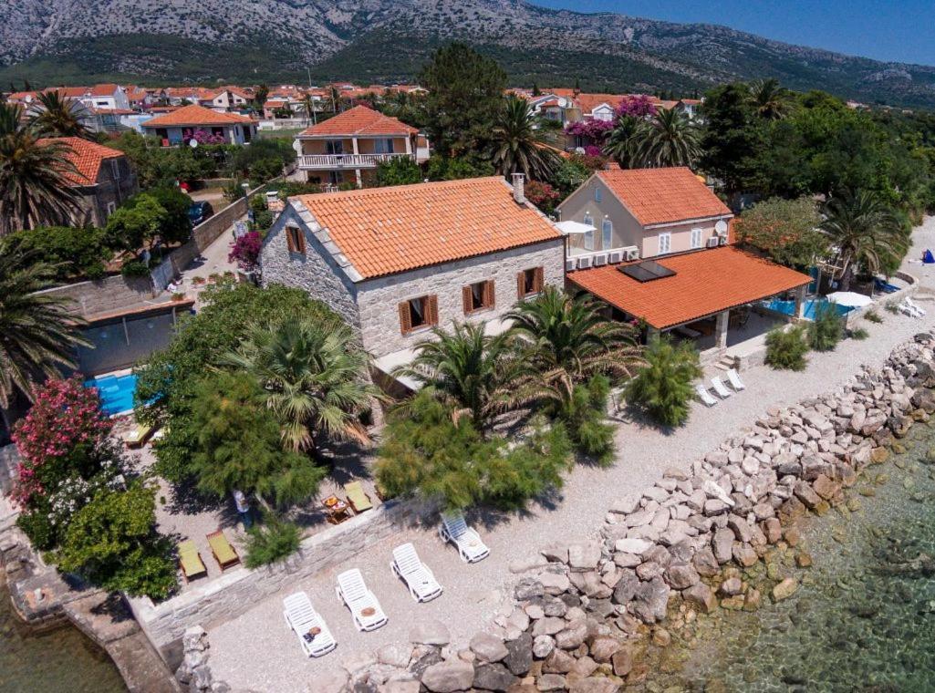 Luxury Beachfront Villa Mare With Private Pool At The Beach Orebic - Peljesac Luaran gambar