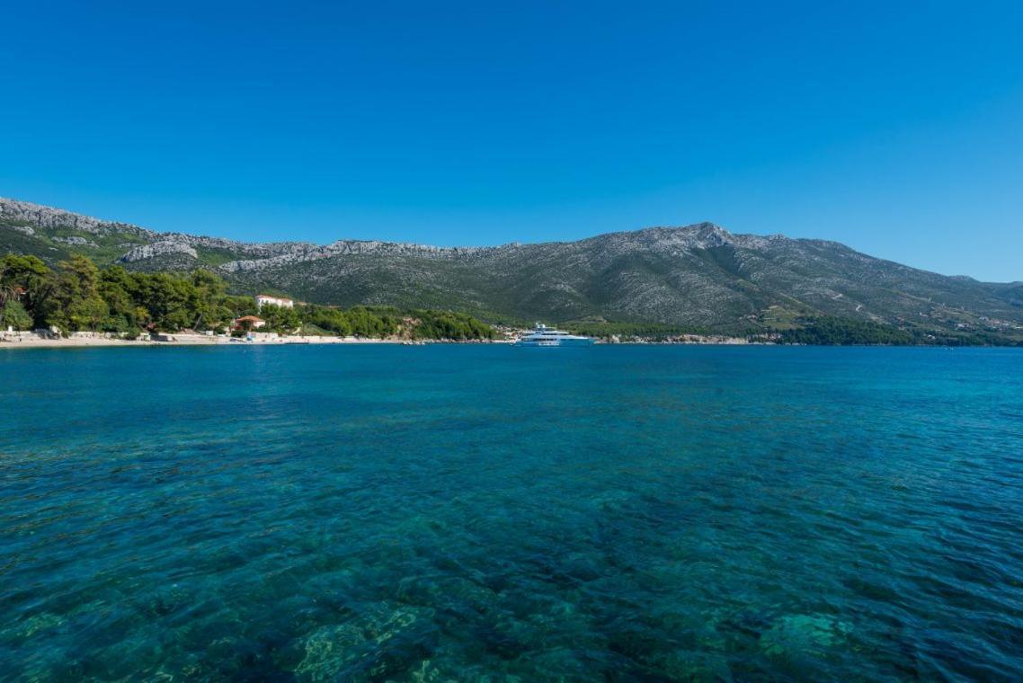 Luxury Beachfront Villa Mare With Private Pool At The Beach Orebic - Peljesac Luaran gambar