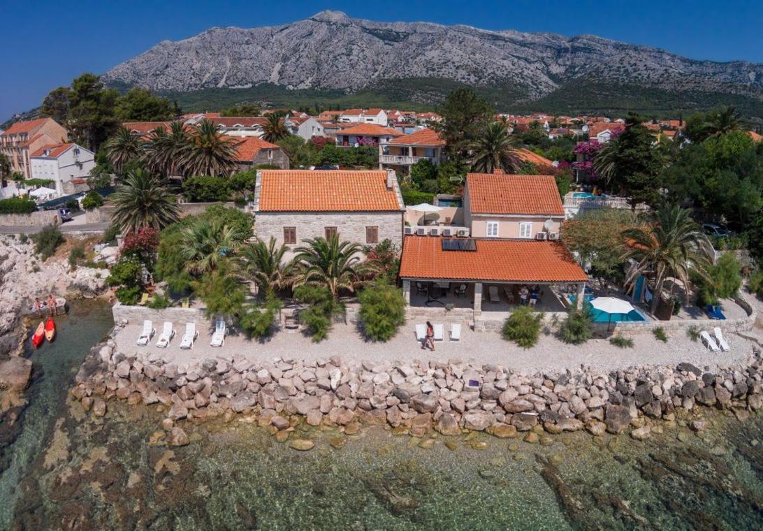 Luxury Beachfront Villa Mare With Private Pool At The Beach Orebic - Peljesac Luaran gambar